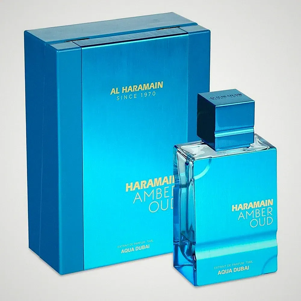 Al Haramain Amber Oud - Aqua Dubai - 2oz - Bergamot,Amber,Musk Fragrances-Unisex