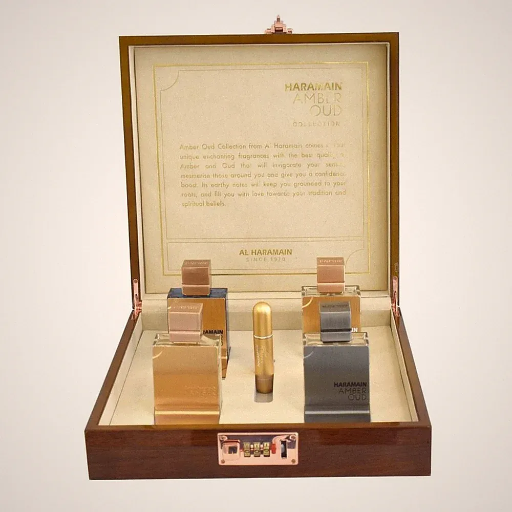Al Haramain Amber Oud Set Gift Set Fragrances 6291100131822