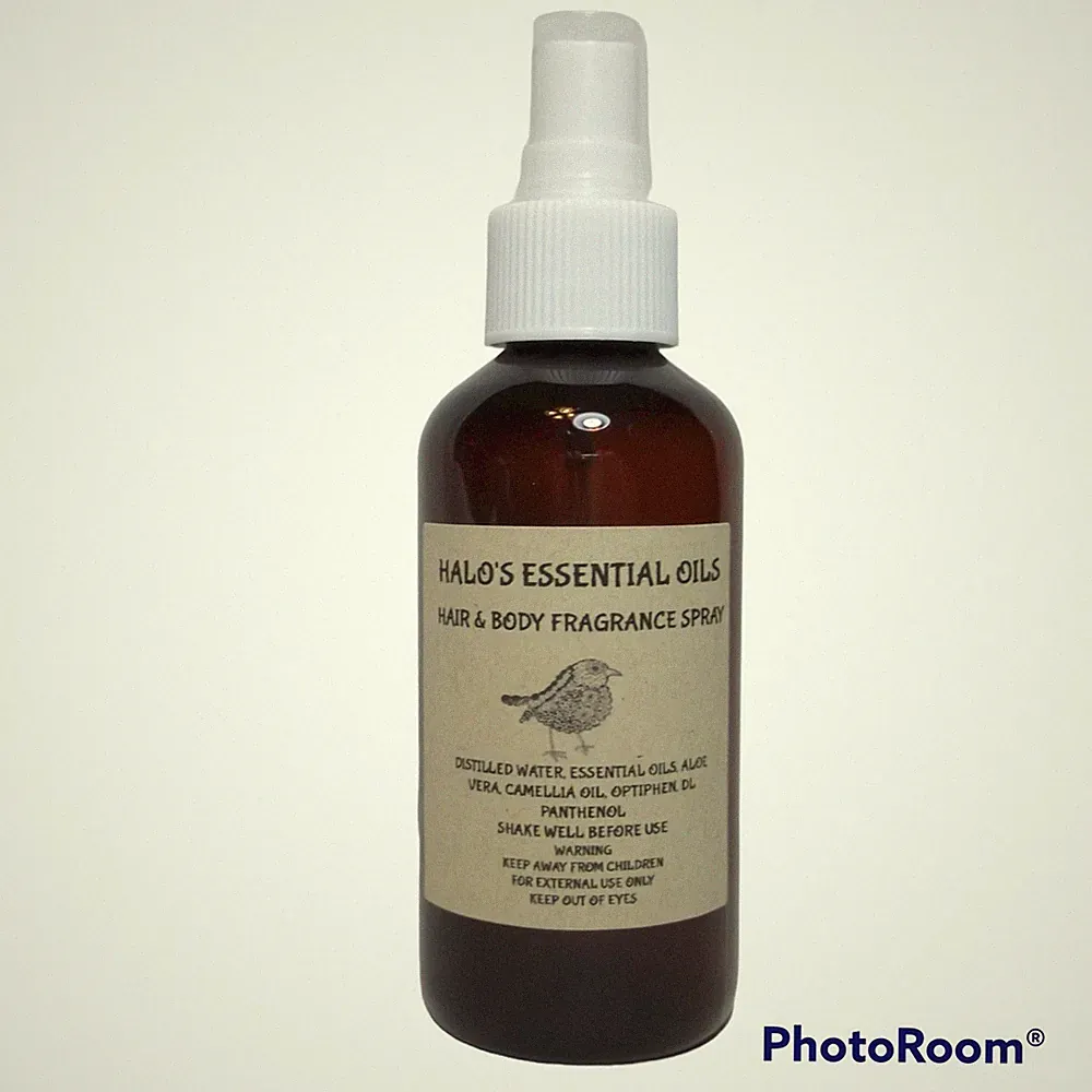AMBER HAIR & BODY PERFUME FRAGRANCE SPRAY MIST 5 OZ