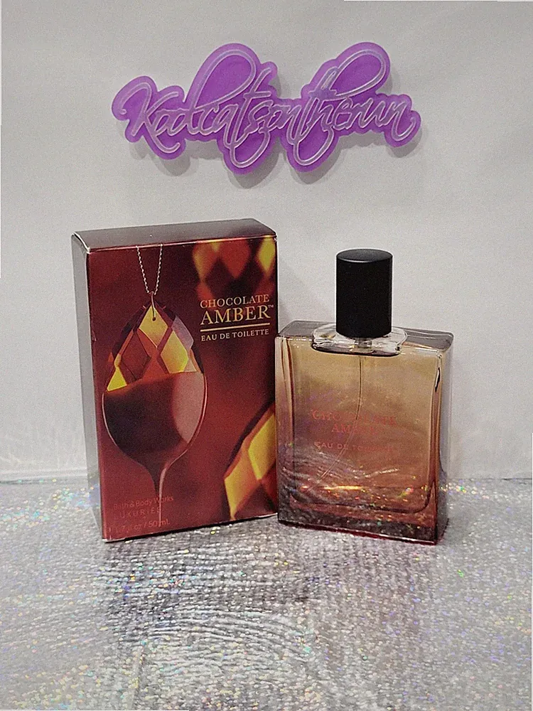 Bath & Body Works CHOCOLATE AMBER Eau De Toilette 1.7oz/50ml Perfume Fragrance