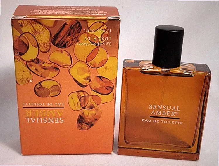 Bath & Body Works Luxuries SENSUAL AMBER Eau de Toilette 1.7oz Perfume