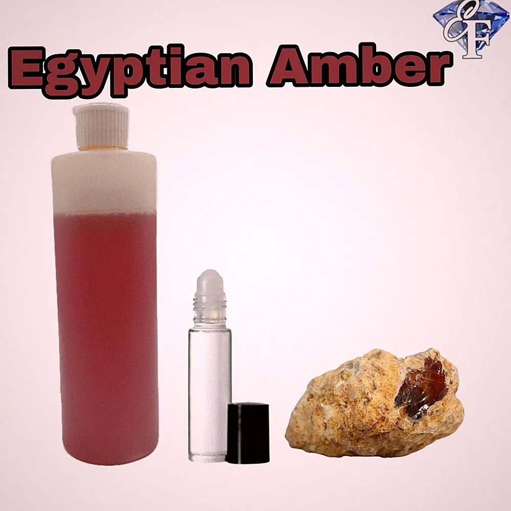 Egyptian Amber Fragrance Body Oil 4 oz Extra Strength!