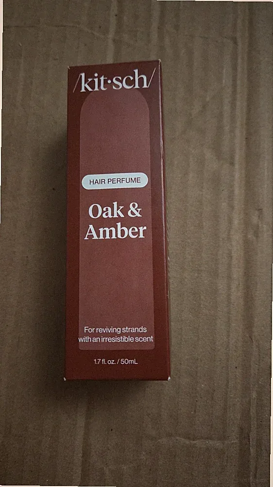 kitsch hair perfume oak & amber