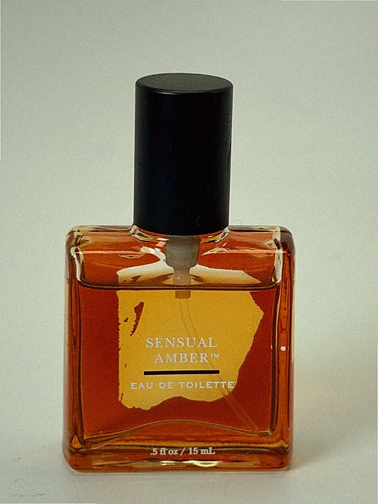 MINI Bath & Body Works Sensual Amber Eau de Toilette Perfume 0.5 oz. Spray
