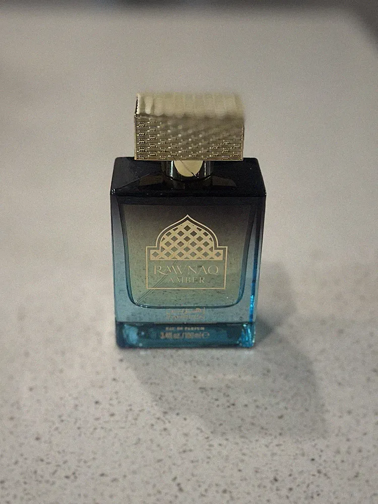 Rawnaq Amber Eau de Parfum Spray 3.4 fl oz (100 ml) Regular Size