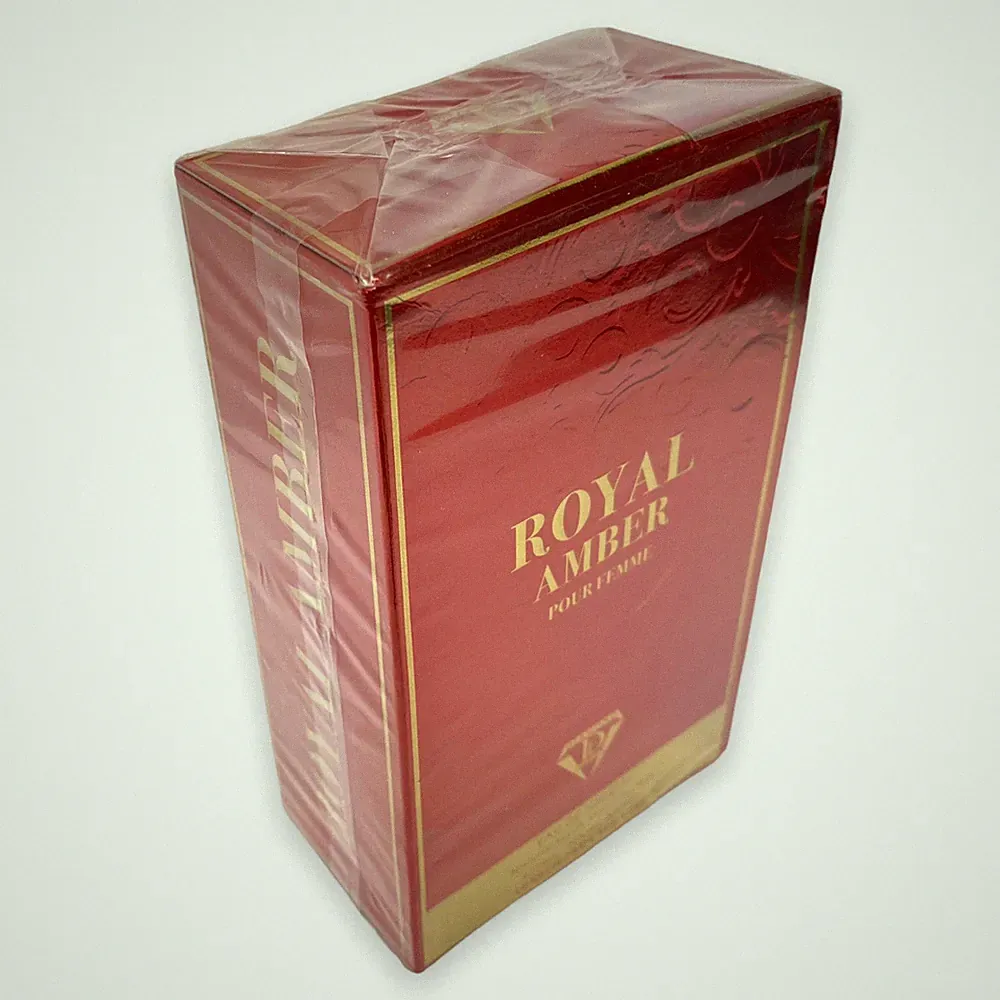 Royal Amber Diamond Fragrance 3.3 OZ 100 mL Eau De Toilette EDT - New & Sealed